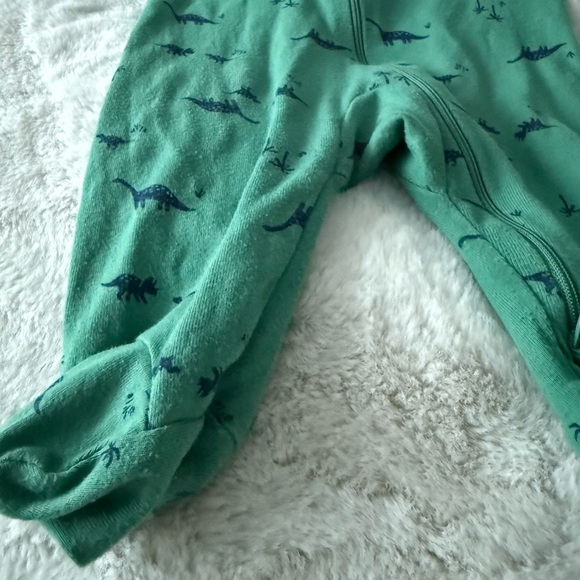 Carter's Dinosaur Print Footies - Picture 8 of 8